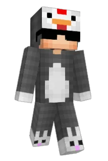 WaffleToxic Minecraft avatar full body