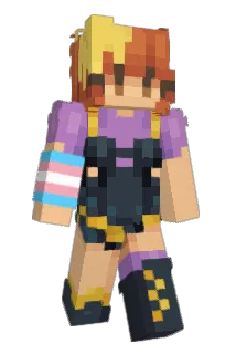 Wafflemi Minecraft avatar full body