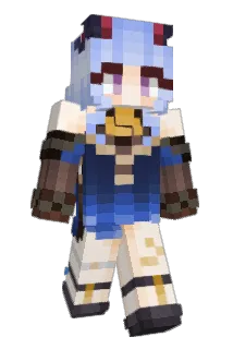 WafflesSenpai Minecraft avatar full body