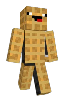 WafflezHD Minecraft avatar full body