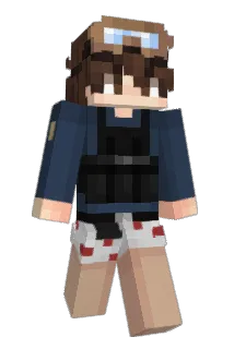 Wafflooos Minecraft avatar full body