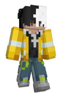 Minecraft-Avatar von Wafkles: ganzer Körper