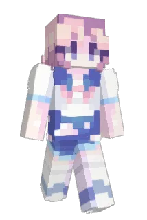 Waifubb Minecraft avatar full body