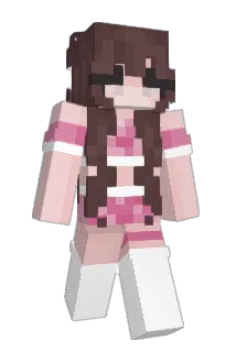 Waitresses Minecraft avatar full body