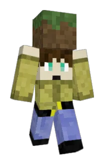 Wakux Minecraft avatar full body