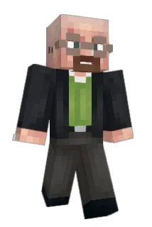 WalkWhite Minecraft avatar full body