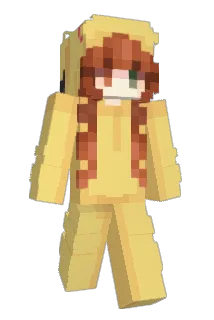Wall_eGirl Minecraft avatar full body