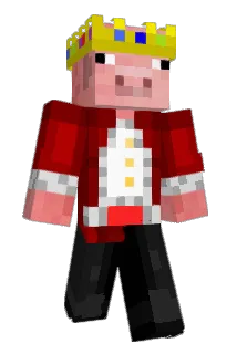 Wallmoking Minecraft avatar full body