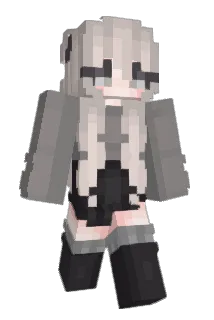 Wannabewithu Minecraft avatar full body