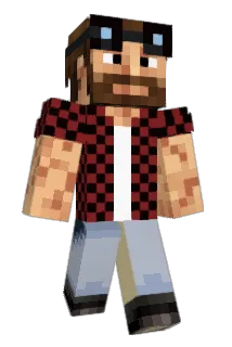 WarBroud Minecraft avatar full body