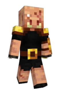 WarPigi Minecraft avatar full body