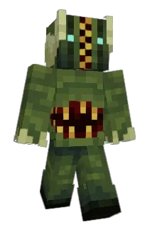 WarPlatypus Minecraft avatar full body