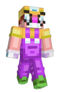 Wario__ Minecraft avatar full body