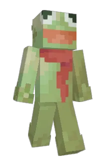 WarmPepe Minecraft avatar full body