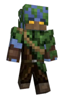 WarmasterOku Minecraft avatar full body
