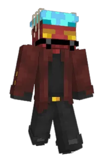 Warpeeed Minecraft avatar full body