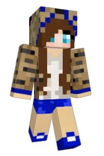 Warrior_Sarah Minecraft avatar full body