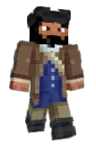Warsonist Minecraft avatar full body