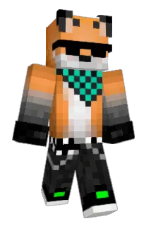Warvvou Minecraft avatar full body