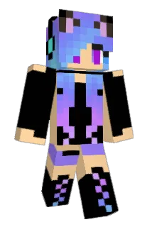 Warwitch555 Minecraft avatar full body