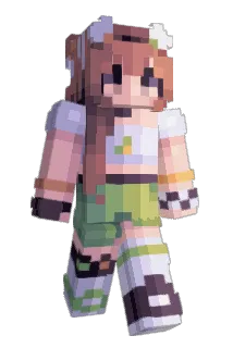 Wasabi102 Minecraft avatar full body