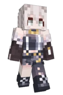 WasabiPotato Minecraft avatar full body