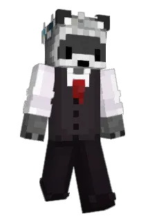 Waschbaertrader Minecraft avatar full body
