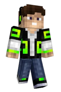 Wasserfall Minecraft avatar full body