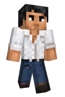 Wasserglas Minecraft avatar full body