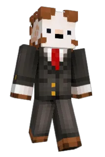 WatagashiBlue Minecraft avatar full body