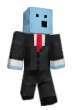 WaterB01 Minecraft avatar full body