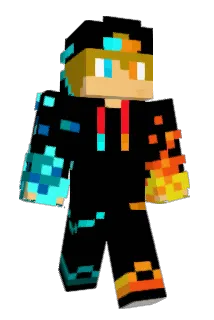 WaterFireKing Minecraft avatar full body