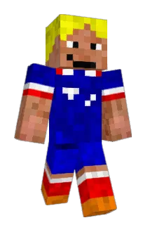 WaterZ Minecraft avatar full body