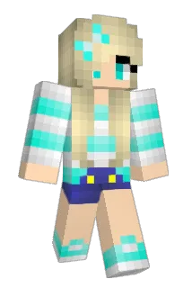 Water_Girl_11 Minecraft avatar full body