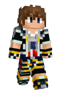 Water_v Minecraft avatar full body