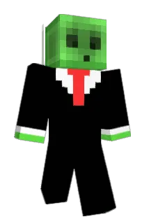 Watereddown Minecraft avatar full body