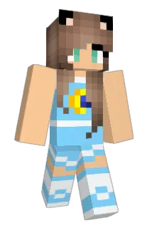 WaterishDog Minecraft avatar full body