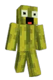 Watermelon Minecraft avatar full body
