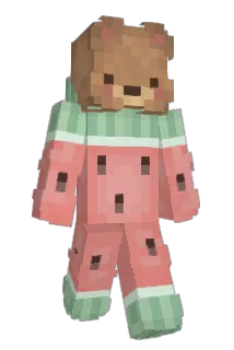 WatermelonBear4 Minecraft avatar full body
