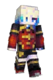 Waterrior Minecraft avatar full body