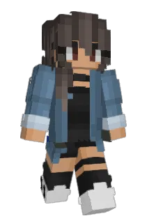Wavesurfer Minecraft avatar full body