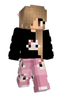 WaxyQc Minecraft avatar full body