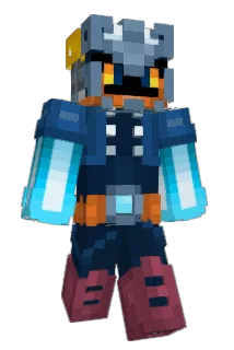 Wazwald Minecraft avatar full body