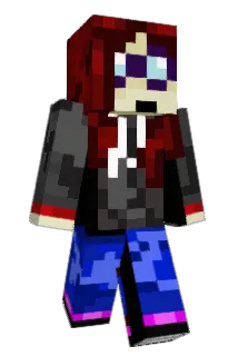 WazzWolf Minecraft avatar full body