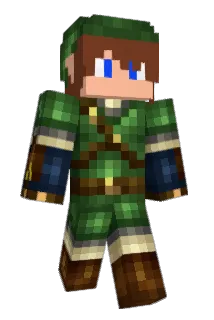 WcBurger Minecraft avatar full body