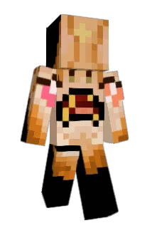 Weakforced Minecraft avatar full body