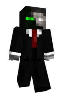 WebGlitch Minecraft avatar full body