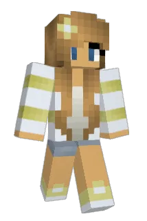 Weebie Minecraft avatar full body