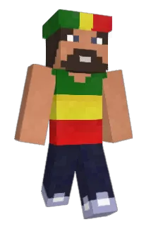 WeedRasta Minecraft avatar full body