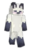 Weggeschickte Minecraft avatar full body